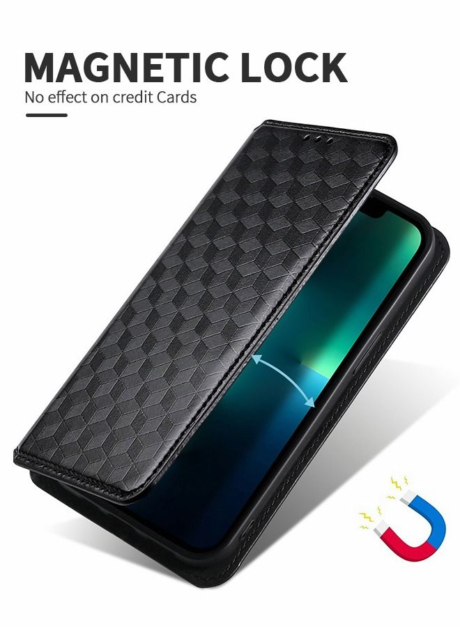 GROIC Compatible with Xiaomi 13 6.36 Inch Case,Premium Leather Wallet Case Kickstand and Card Slots,Visual Stereoscopic Embossing Design Flip phone Shell for - Image 5