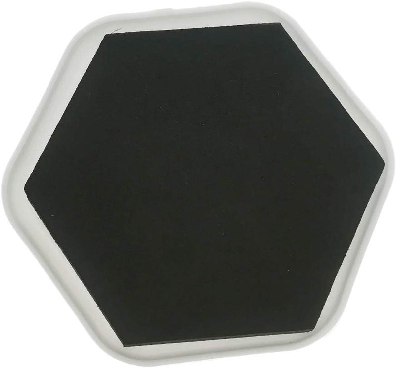 كلاراكو 8 قطع من وسادات تحريك الأثاث القابلة لإعادة الاستخدام، لتسهيل تحريك السجاد والأثاث - سداسي أبيض 7.5 سم، كما هو موضح - Image 2