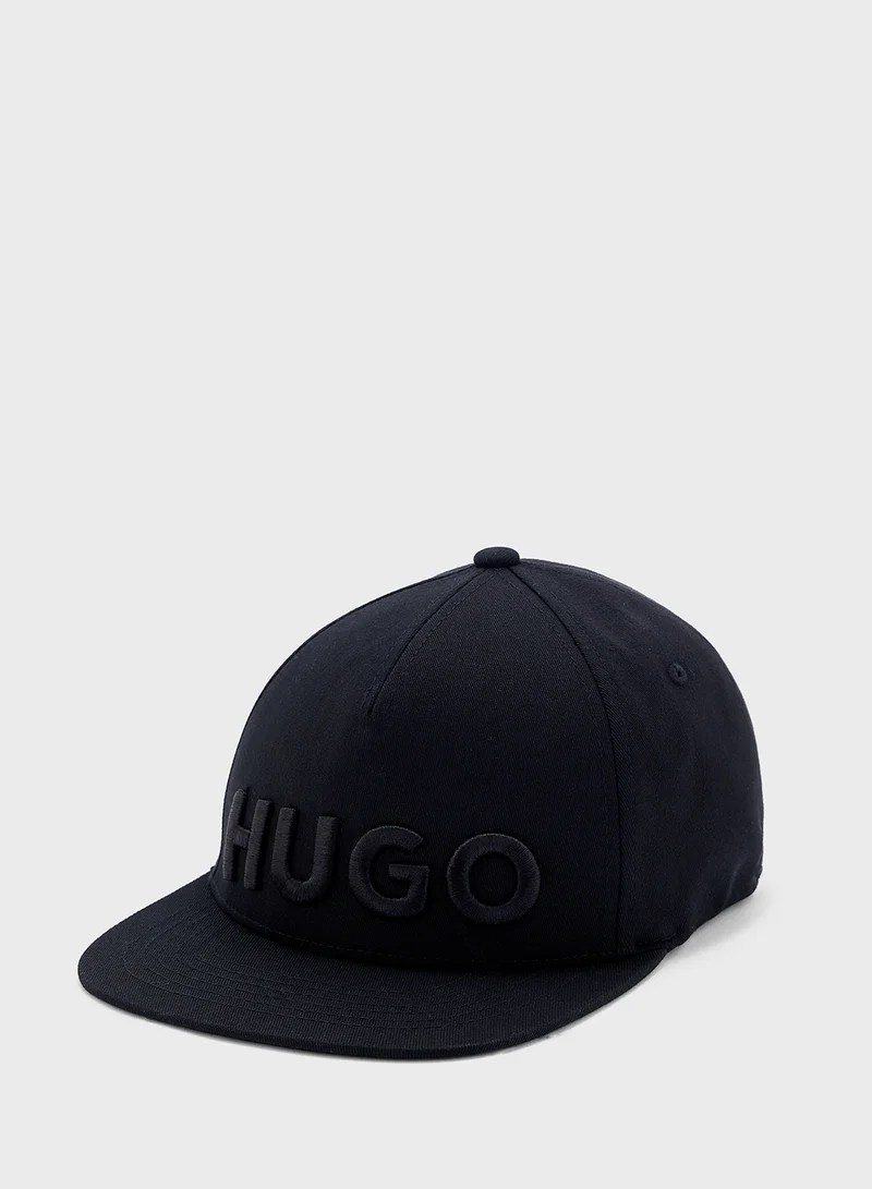 HUGO Logo Curved Peak Cap