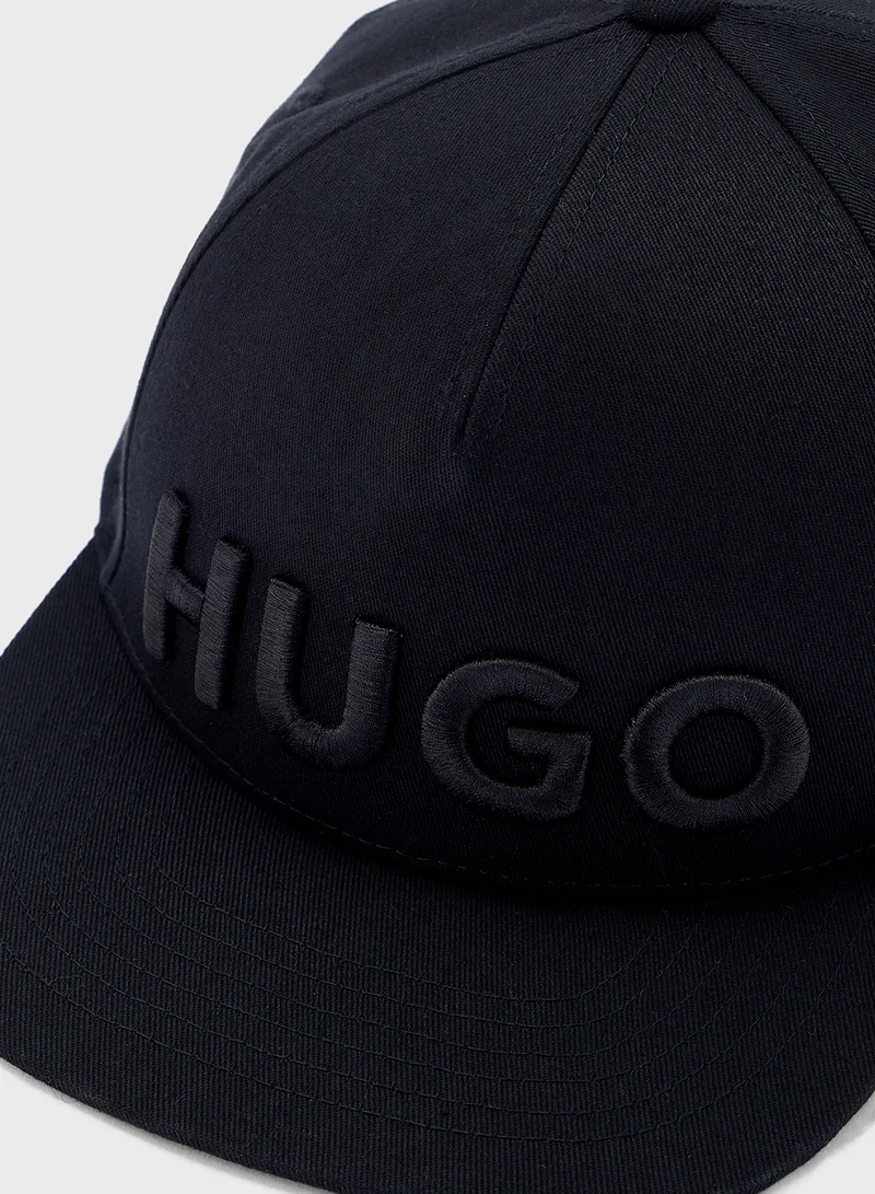 HUGO Logo Curved Peak Cap