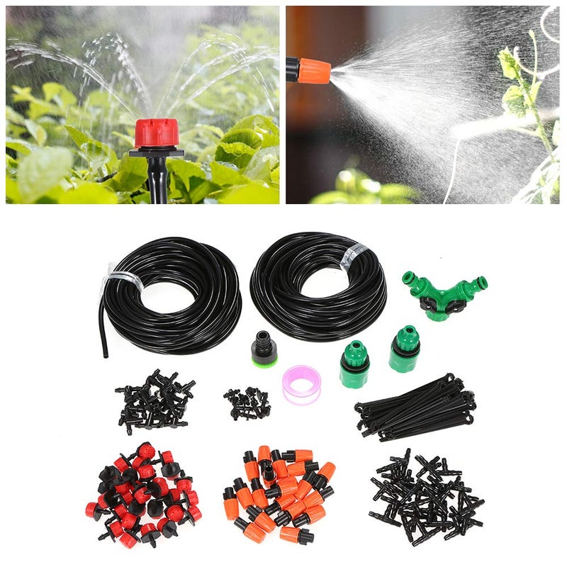 Eacam Garden Irrigation System - DIY Water-Saving Automatic Drip Kit With Spray Self Watering for Greenhouse, Flower Bed, Patio, Lawn - Image 2
