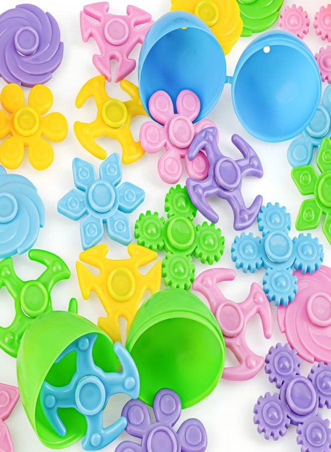 nicknack 60 PCS Easter Mini Fidget Spinners Goodie Bags Stuffers for Kids Bulk Fidget Toy Party Favors Goodie Bag Stuffers for Stress Relief Sensory Toys for Classroom Prizes, Return Gifts for Kids - Image 1