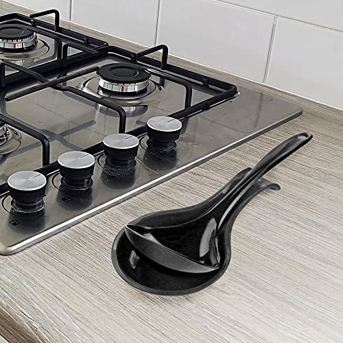 Reston Lloyd Calypso Basics by Reston Lloyd Spoon Rest, Black, 3.9 x 7.75 - Image 3