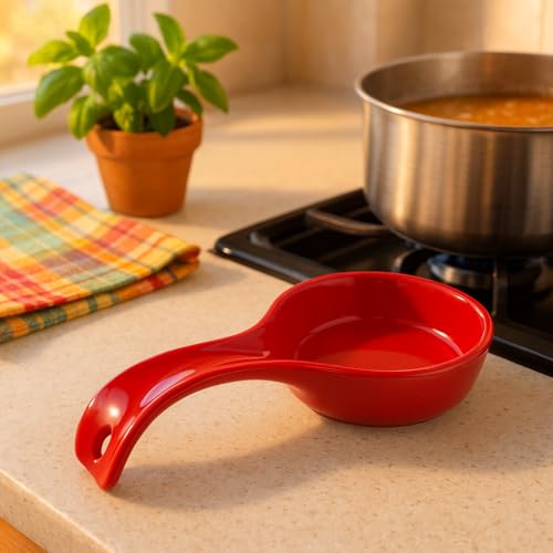 Reston Lloyd Calypso Basics by Reston Lloyd Spoon Rest, Black, 3.9 x 7.75 - Image 4