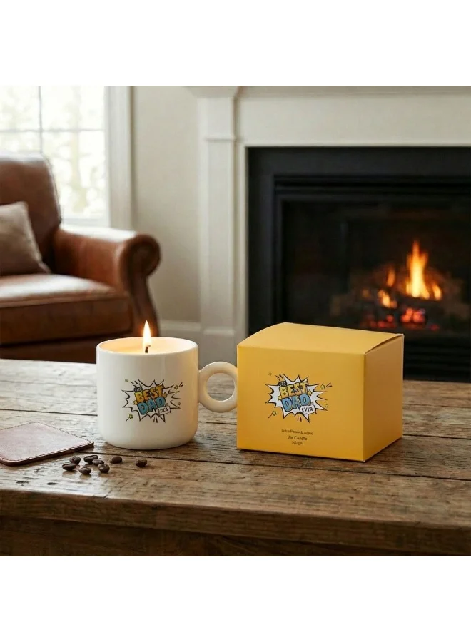 DANUBE HOME Jamale Lotus Flower Jujube Candle 300g Aromatherapy Scented Jar Candle