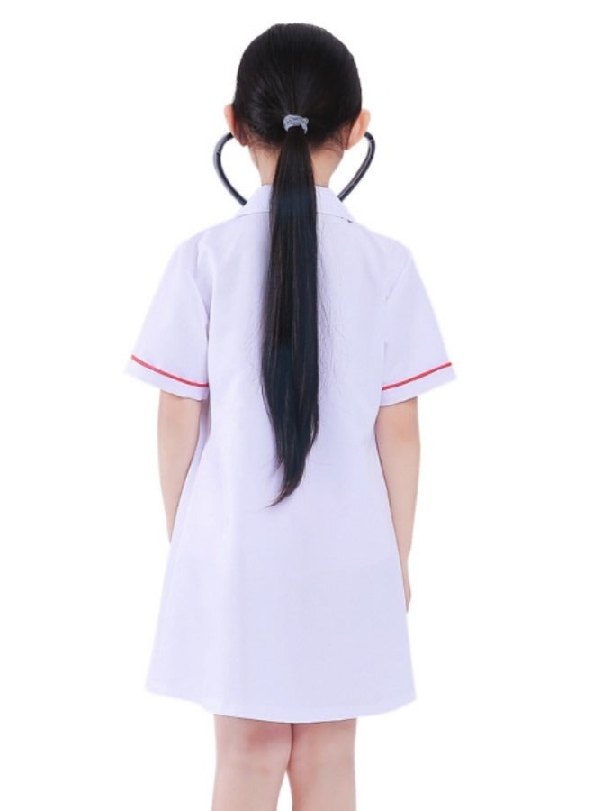 GGEROU Kids Cosplay Costume,Doctor costume for Kids,Role Play Kit with Gift Accessories,Suitable for Children 100-140cm  - Image 3