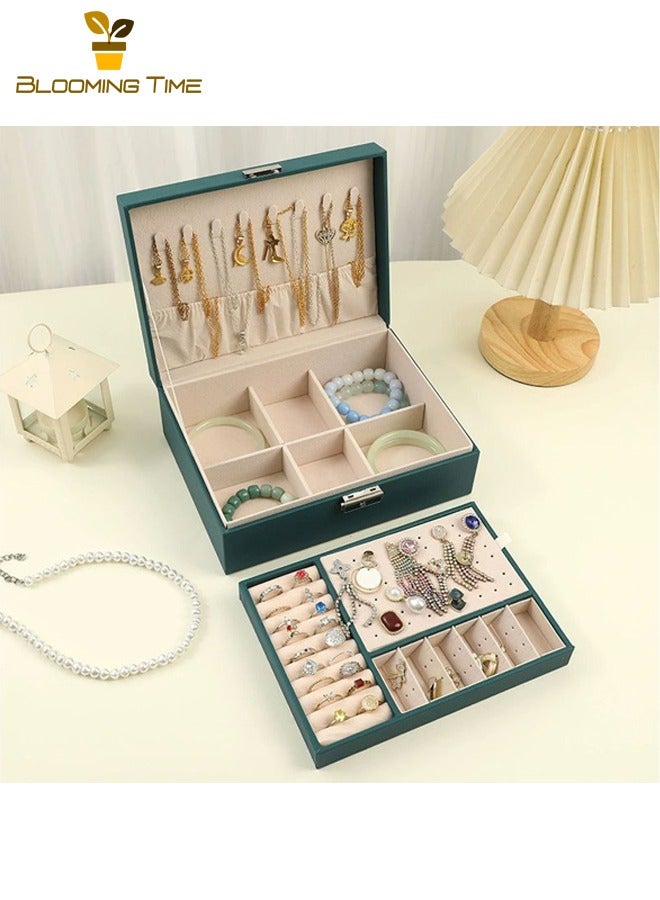 بلومنغ تايم قائمة المنتجات ذات الصلة صندوق مجوهرات مزدوج, القرط القرط قلادة تخزين مربع, سعة كبيرة الغبار مجوهرات المنظم صندوق مجوهرات, صندوق مجوهرات متعدد السعة, صندوق تخزين المجوهرات الفاخرة الخفيفة خمر, صندوق تخزين المجوهرات قلادة خاتم, صندوق تخزين المجوهرات المضادة للأكسدة, صندوق تخزين المجوهرات المضادة للأكسدة - Image 1