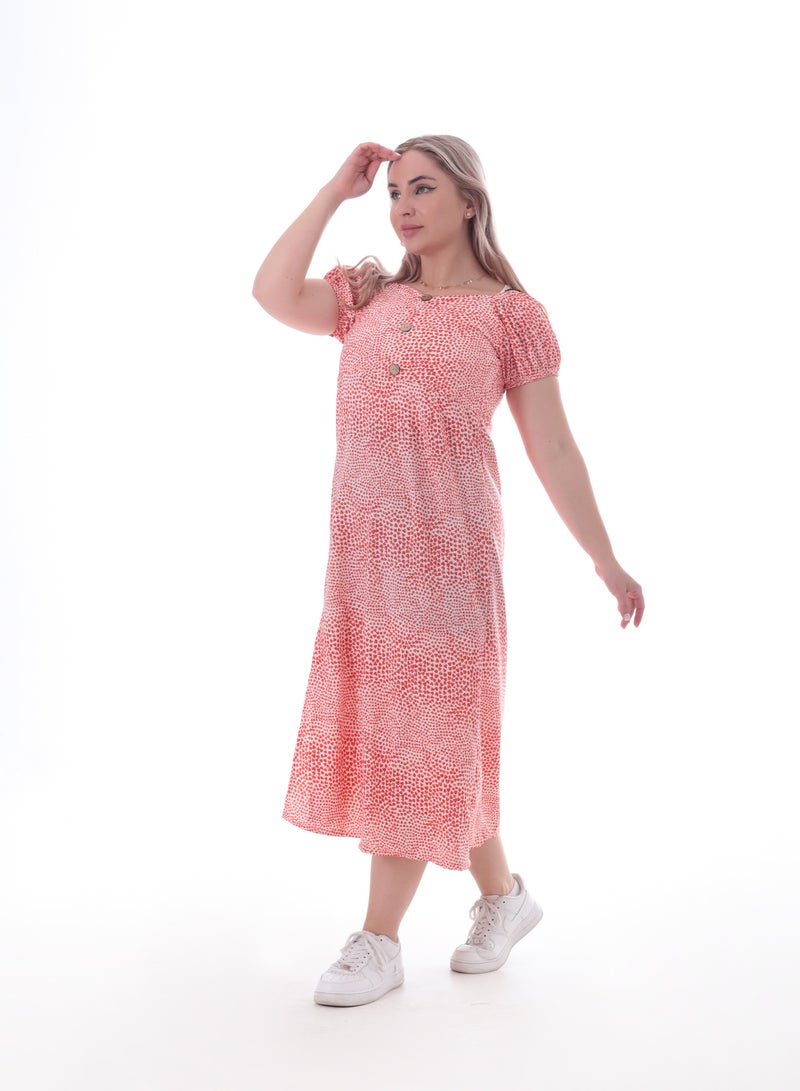BEBO Women's floral short dress with short sleeves  - Image 2