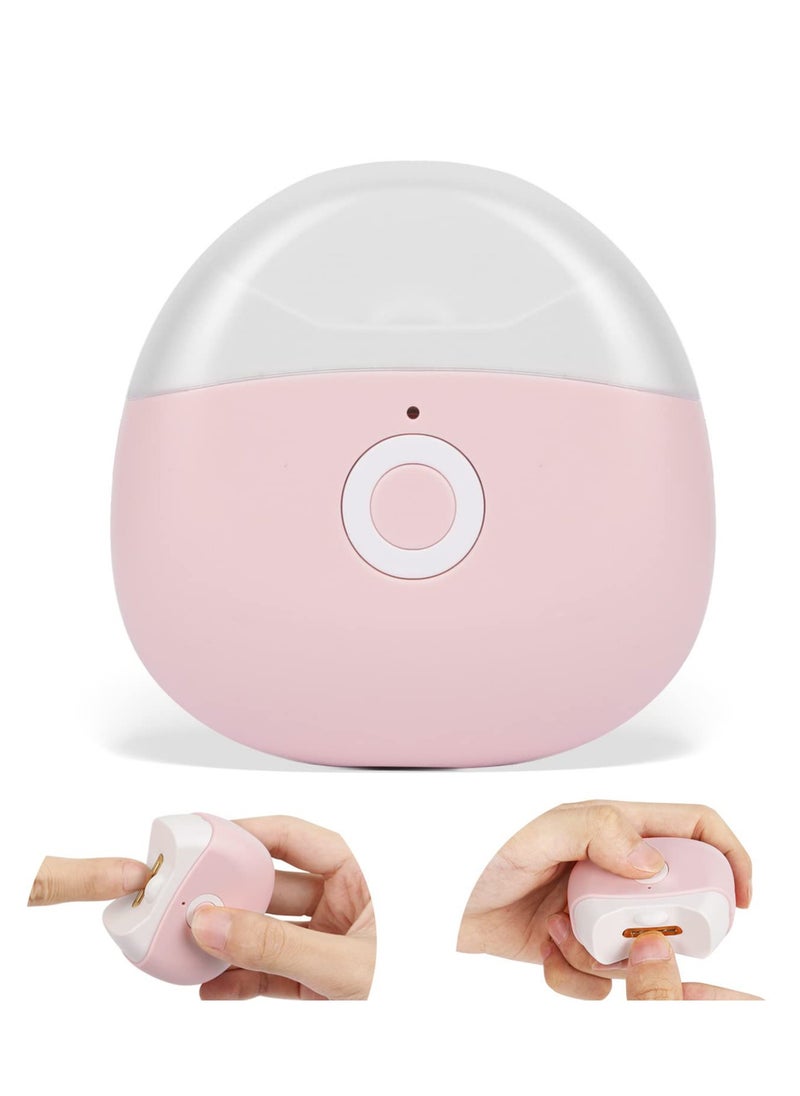 Excefore Automatic Electric Nail Clippe, USB Rechargeable Safety Fingernail Trimmer with LED Light & 2 Speeds with Nail Scraps Storage for Baby, Kids, Seniors and Adult  - Image 1