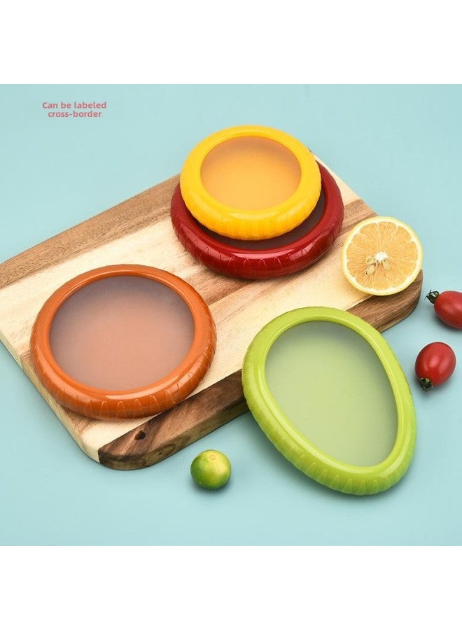 Hot Sale Fruit Preservation Box Silicone Film Sealed Mini Refrigerator Storage Box Vegetable ApoA Fruit Preservation Box-Specifications:Cyan Fresh-keeping Box