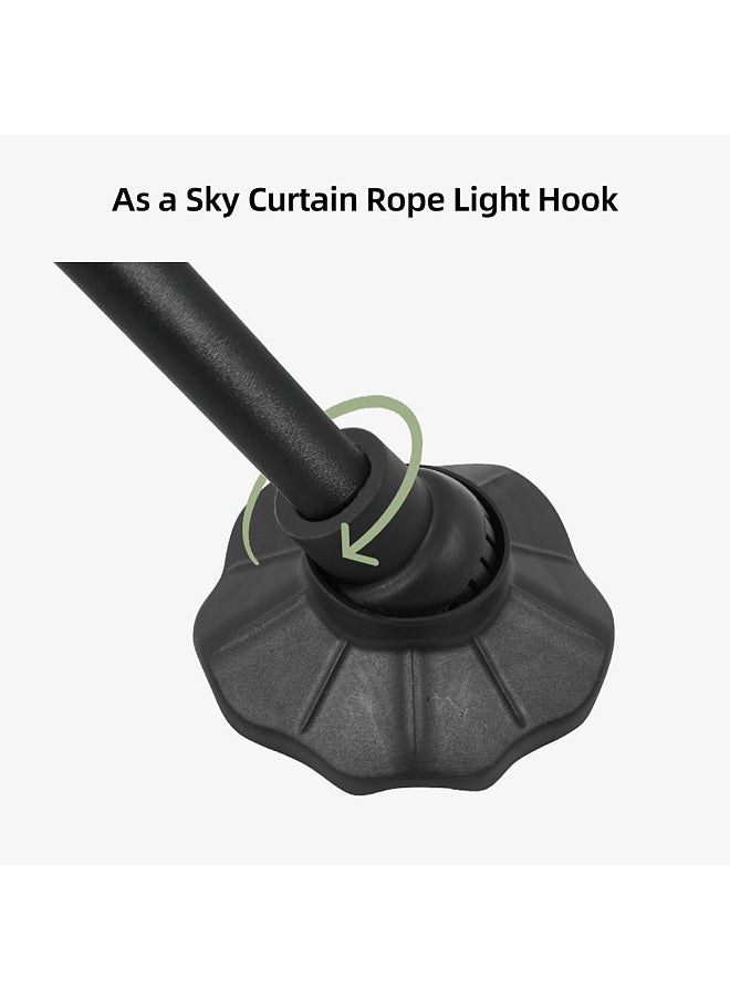 Generic - Plastic Chair Leg Caps Anti-sink Frog Flippers for Tents Backpacks Moon Chair sand 13mm/14mm/15mm/16mm Caps For Chair Legs - Image 1