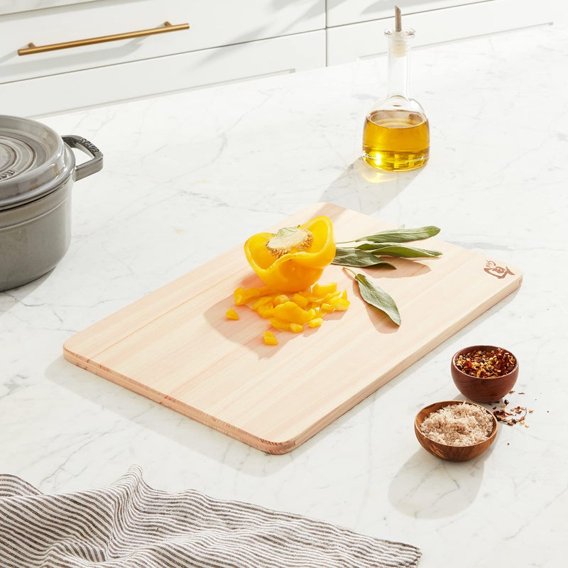Shun Hinoki Cutting Board - Medium - 15.75" x 10.75" x 0.5" - Image 2