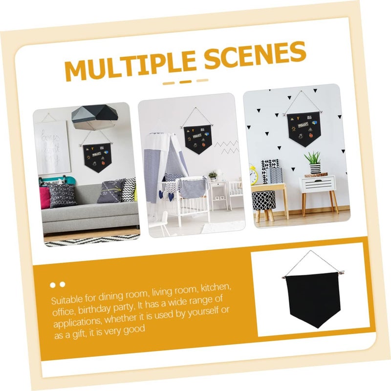 4 Pieces Solid Color Brooch Pin Holder with Lanyard for Wall Display and Badge Storage - Image 3