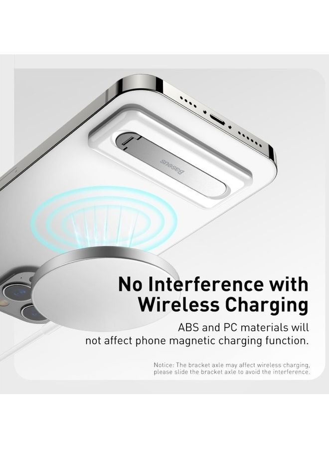 NIBEMINENT Universal Foldable Bracket For Phone White - Image 4