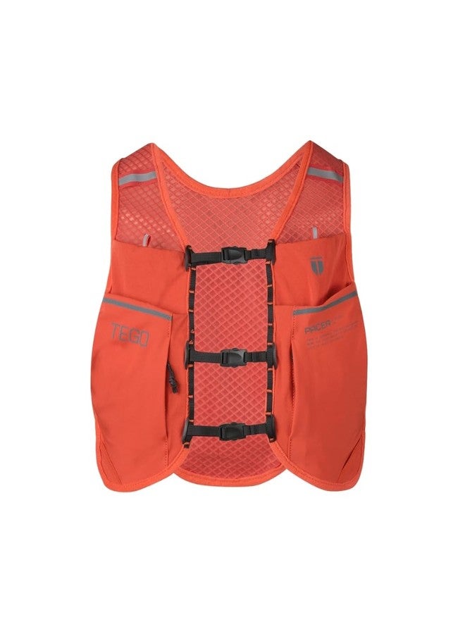 TEGO Pacer Lite Running Hydration Vest | Lightweight Minimalist Running Vest | Compatible with 200 ml / 250 ml / 500 ml Soft Flasks | Reflective | for Running & Training - Image 1