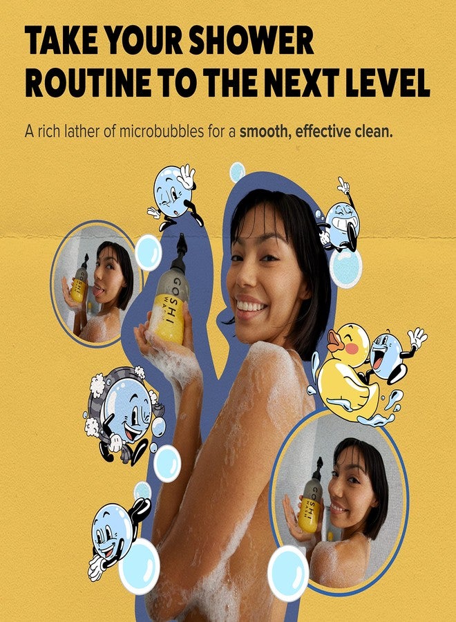 GOSHI Super Vitamin Body Wash 3.4 oz - pH-Balanced Exfoliating Body Wash for Men and Women - For All Skin Types - Image 5