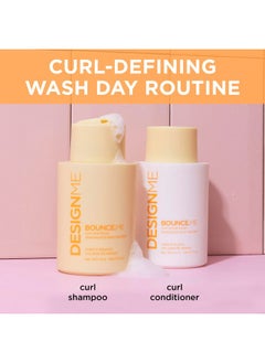 Design.ME BOUNCE.ME Curl Shampoo by DESIGNME | Curl-Defining, Anti-Frizz Formula for All Curl Types | Nourishing with Kukui Nut Seed and Buriti Oil | Boost Shine, Moisturize Curly Hair  - Image 5