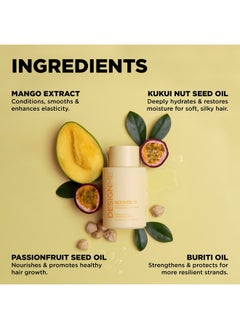 Design.ME BOUNCE.ME Curl Shampoo by DESIGNME | Curl-Defining, Anti-Frizz Formula for All Curl Types | Nourishing with Kukui Nut Seed and Buriti Oil | Boost Shine, Moisturize Curly Hair  - Image 3