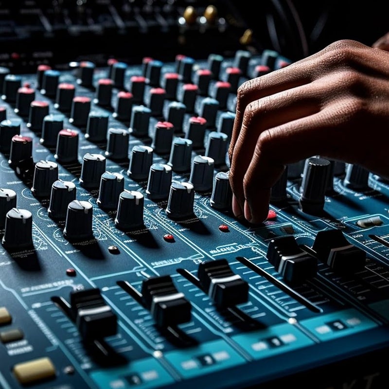 MA2S Stereo Preamp Amplifier 22X 75X Black with Separate Mixing Outputs - Image 4