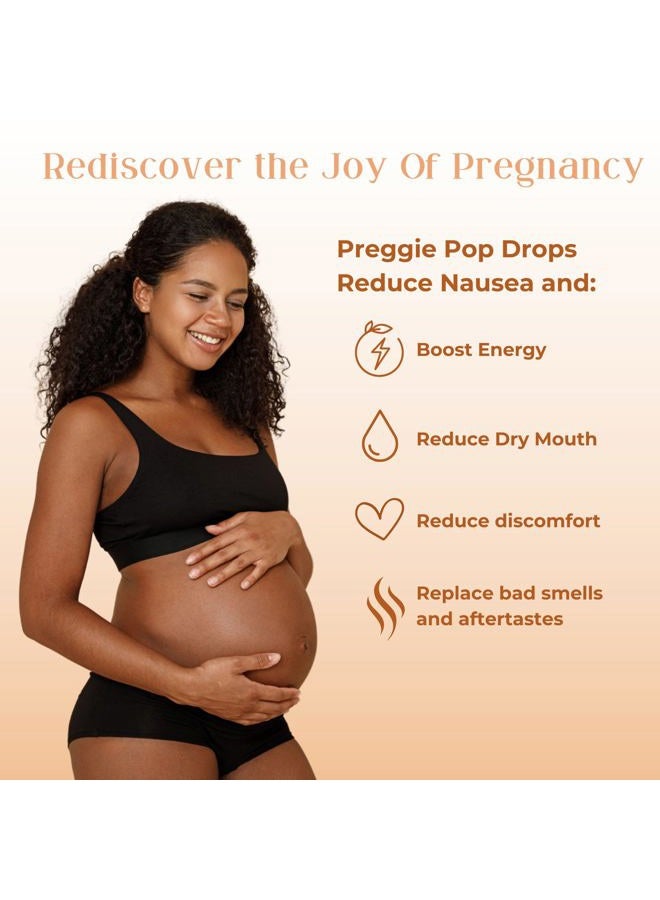 Three Lollies Preggie Drops - Pregnancy Nausea Relief - Naturally Flavored Lozenges to Relieve Morning Sickness Symptoms - Natural Essential Oils for Nausea Prevention - 4 Flavors - 21 ct  - Image 5