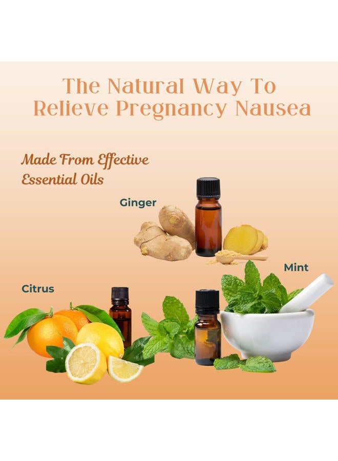 Three Lollies Preggie Drops - Pregnancy Nausea Relief - Naturally Flavored Lozenges to Relieve Morning Sickness Symptoms - Natural Essential Oils for Nausea Prevention - 4 Flavors - 21 ct  - Image 2