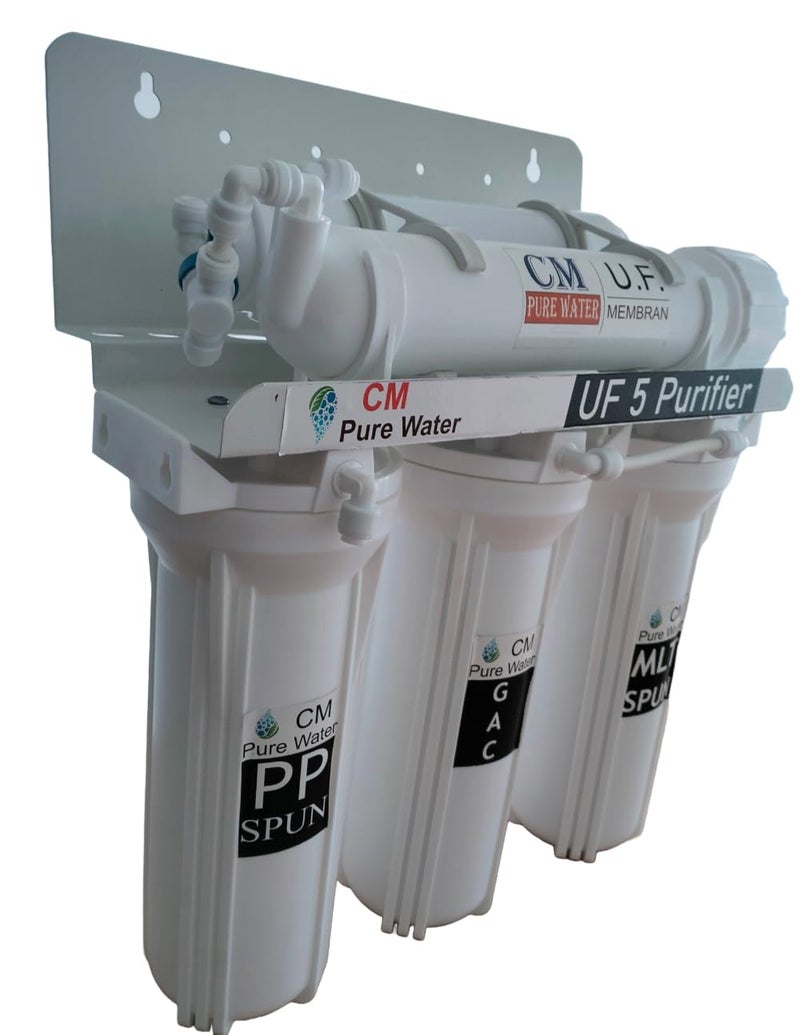 5-Stage Non-Electric Water Purifier with UF Membrane – Advanced Filtration System for Clean, Safe Drinking Water/CM Pure Water  - Image 2