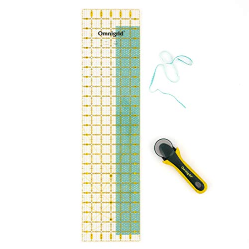 Omnigrid 6" x 24" Rectangle Quilting and Sewing Ruler - Image 2