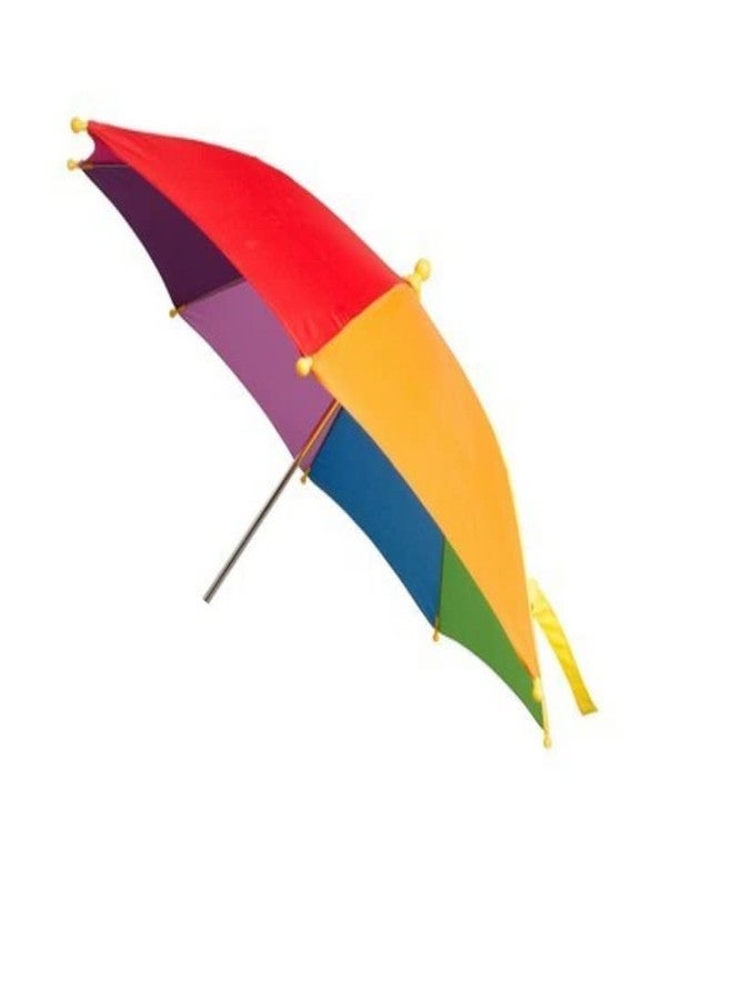 Mabron Rainbow Stripe Auto Open and Close Umbrella - Image 4