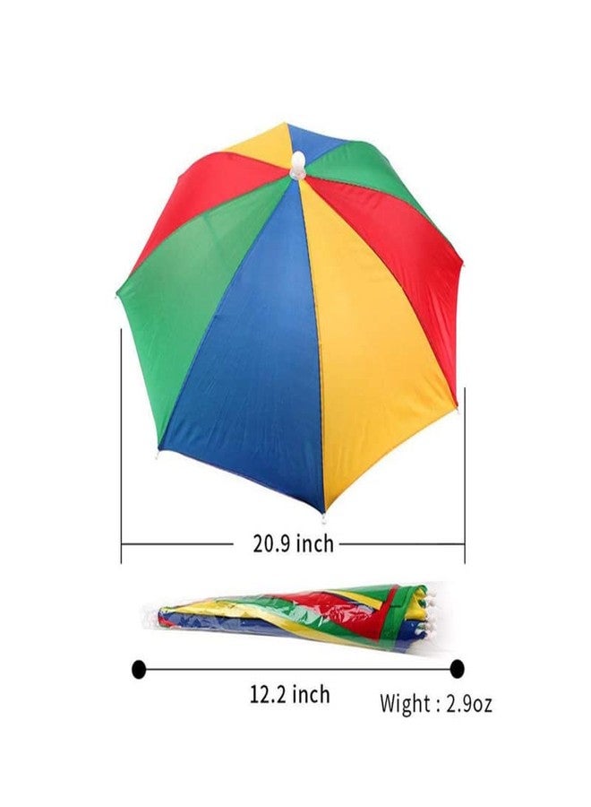 Mabron Rainbow Stripe Auto Open and Close Umbrella - Image 2