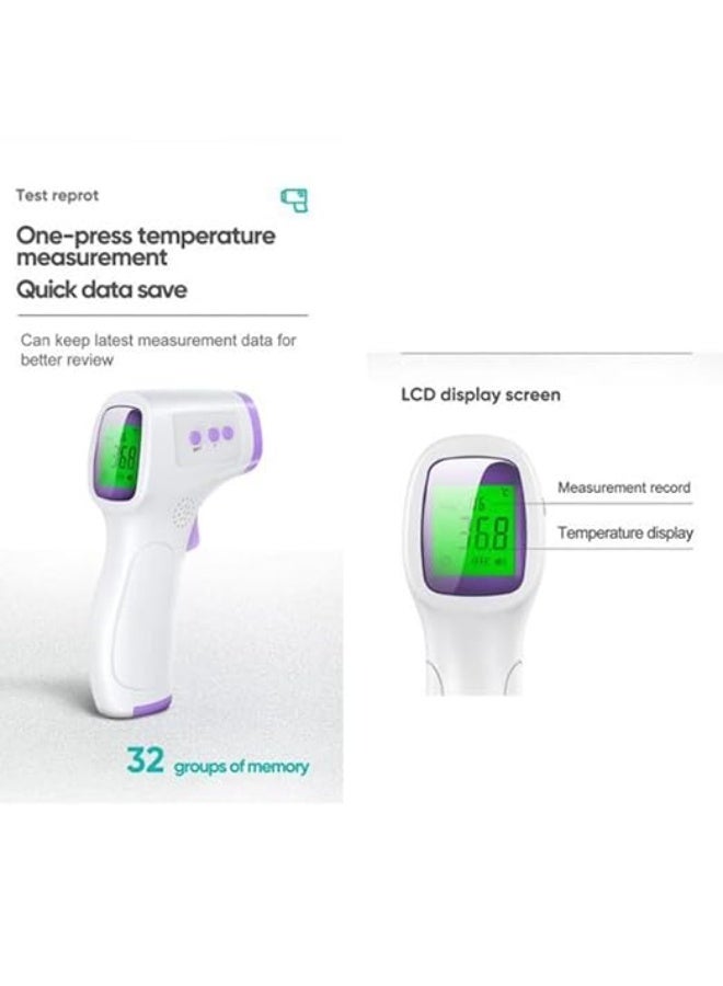 Digital Infrared Thermometer – Non-Contact Body Temperature Measurement with Fast Reading, Color Display & Memory Storage - Image 3