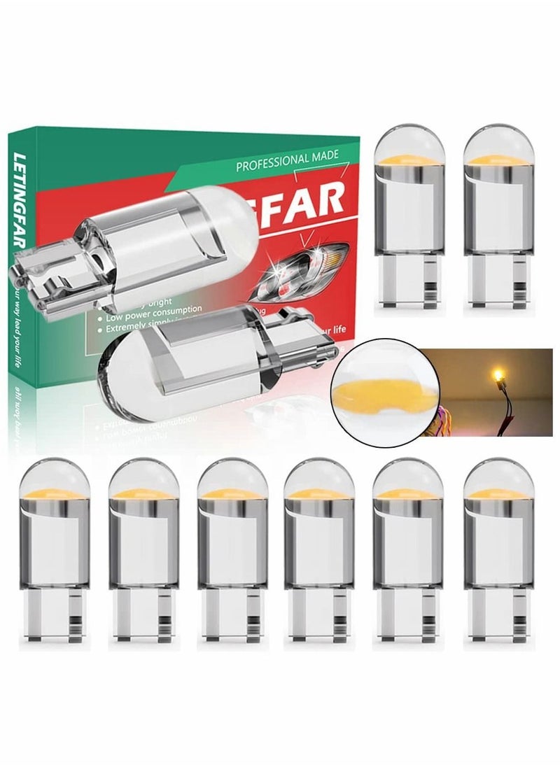 Y&D 194 LED Bulbs 6000K White, 68 2825 W5W T10 Wedge COB Replacement Bulbs, Super Brightness, for License Plate Lights, Car Position Lamps, Map Light, 30pcs  - Image 1