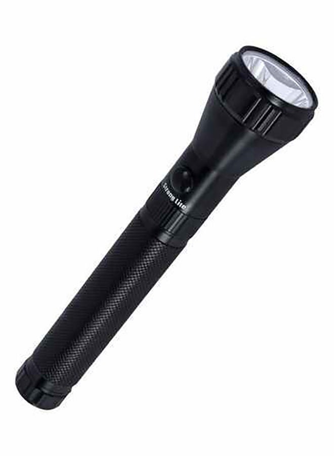 NIBEMINENT Rechargeable LED Flashlight Black 26cm  - Image 1