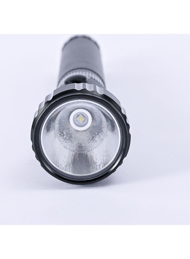 NIBEMINENT Rechargeable LED Flashlight Black 26cm  - Image 3