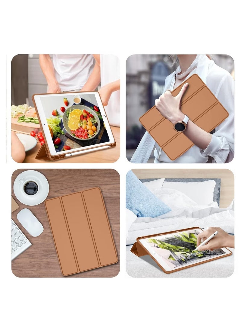 TIGER - NEW Smart Case with Pencil Holder for iPad Mini 1/2/3/4/5 – Trifold Stand, Soft TPU Back, Auto Wake/Sleep, Dust-Proof & Anti-Fingerprint, Dual Angle Viewing, Premium Protection - Image 1