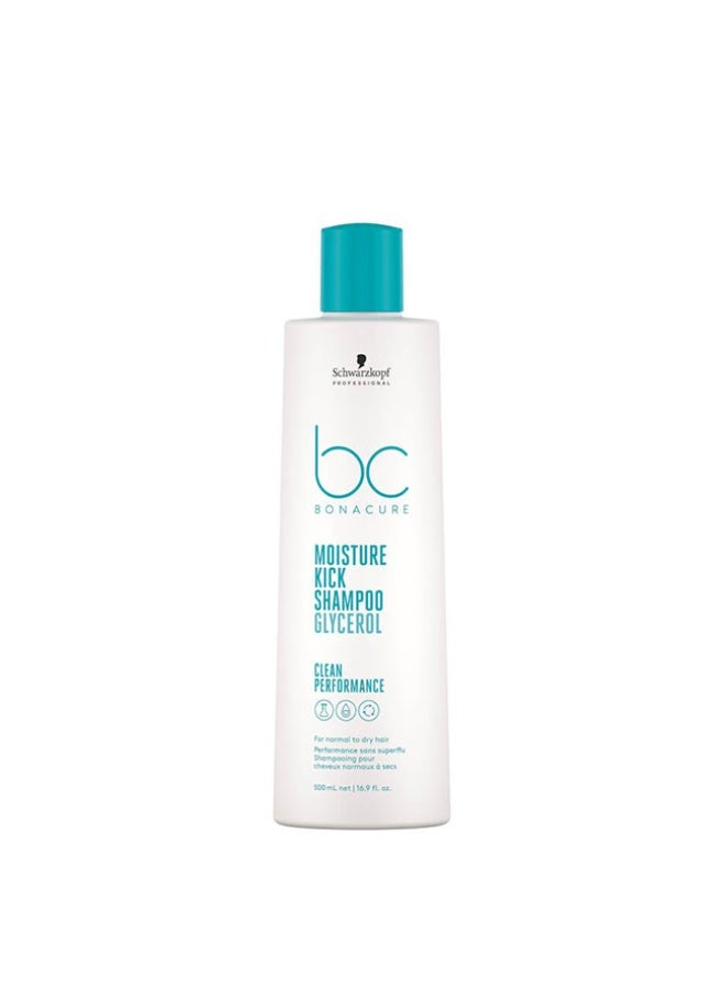 Schwarzkopf BC Moisture Kick Shampoo 500ml - Image 1