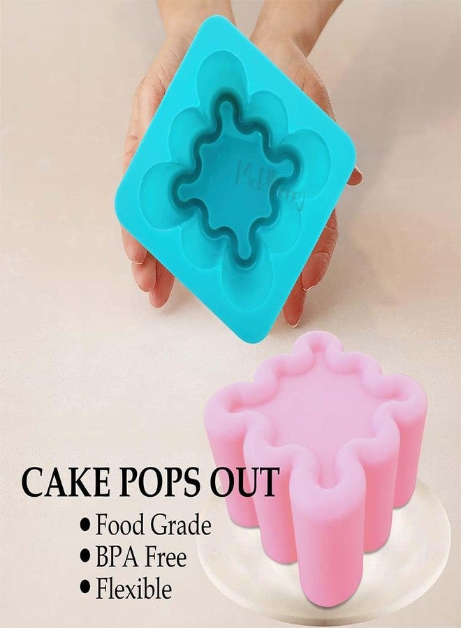 MoldBerry Silicone Zig Zag Square Bento Cake Pan – Non-Stick & Reusable Baking Mold for Mini Cakes, Brownies, Desserts – Flexible, Heat-Resistant Tray – Easy Release – Pack of 1 - Image 5