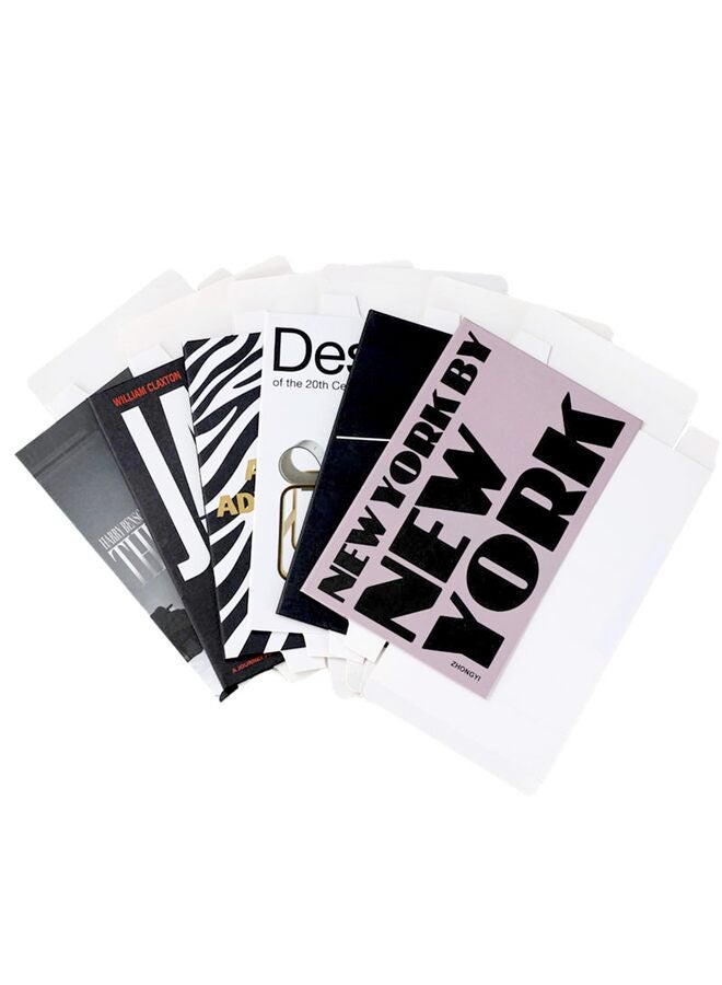 10 قطع من الكتب الزخرفية المزيفة، كتب مزيفة واقعية لديكور رف الكتب والمكتب المنزلي، تصميم عصري بسيط لديكور المنزل، هدية أنيقة للنساء - Image 2