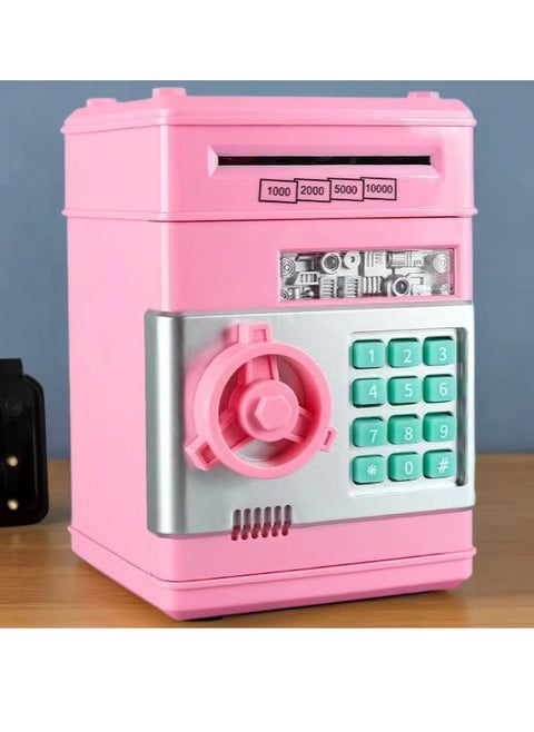 Durable safe, small mini deposit box, safe, coin deposit box（Self provided 3 * AA batteries）