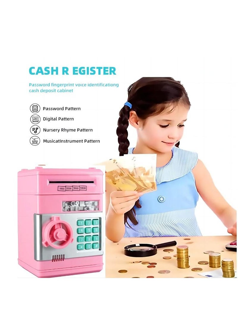 Durable safe, small mini deposit box, safe, coin deposit box（Self provided 3 * AA batteries）
