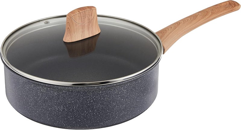 تيفال مقلاة TEFAL للقلي السريع، قطر 24 سم | سهلة التنظيف | طلاء غير لاصق Mineralia+ | معادن طبيعية | إشارة حرارية (Thermo-Signal) | طهي صحي | مصنوعة في فرنسا | ضمان لمدة سنتين | رقم المنتج: G2663232 - Image 1