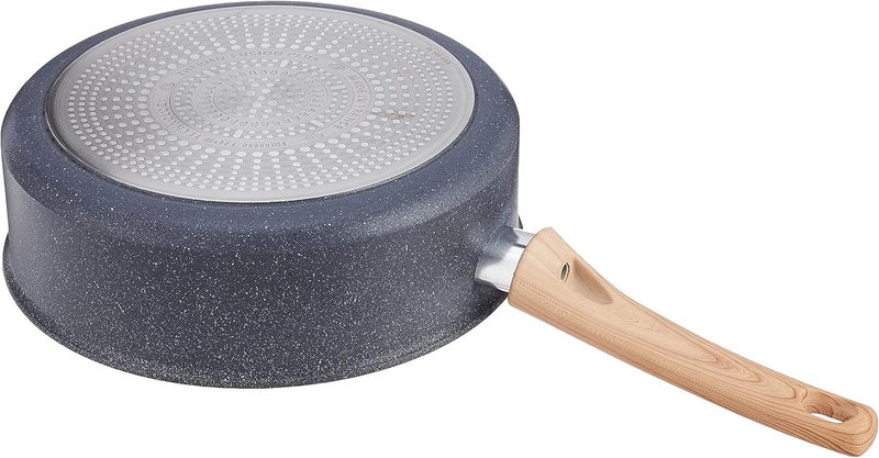 تيفال مقلاة TEFAL للقلي السريع، قطر 24 سم | سهلة التنظيف | طلاء غير لاصق Mineralia+ | معادن طبيعية | إشارة حرارية (Thermo-Signal) | طهي صحي | مصنوعة في فرنسا | ضمان لمدة سنتين | رقم المنتج: G2663232 - Image 4