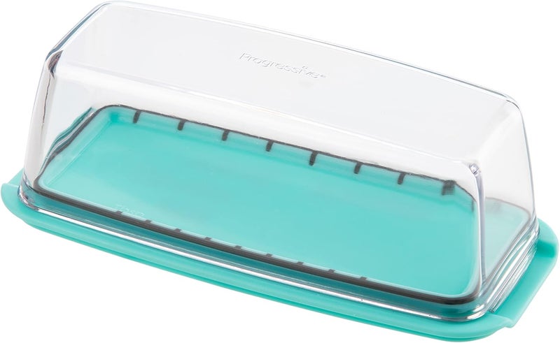 PREPWORKS Progressive International ProKeeper Butter Container (Turquoise, Single) - Image 1