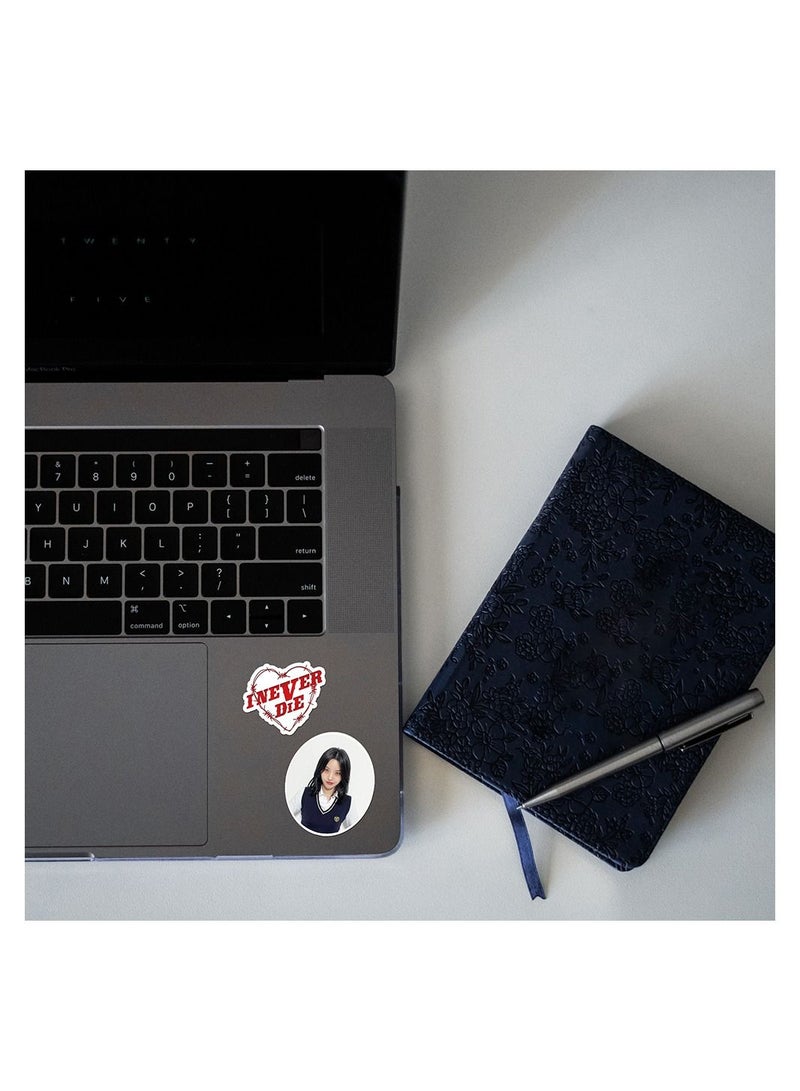 100 Pcs G-IDLE I Never Die Waterproof Stickers Laptop Skateboard Luggage Computer Water Bottle Cool Graffiti Sticker Packs for Kids Teens Girls Adults