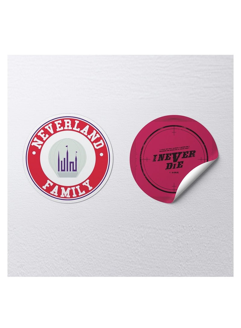 100 Pcs G-IDLE I Never Die Waterproof Stickers Laptop Skateboard Luggage Computer Water Bottle Cool Graffiti Sticker Packs for Kids Teens Girls Adults