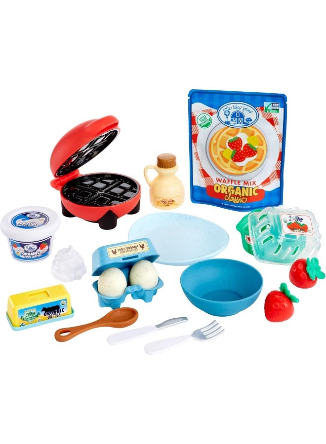 Little Tikes Creative Chefs Waffle Making Pretend Play Set - Image 1