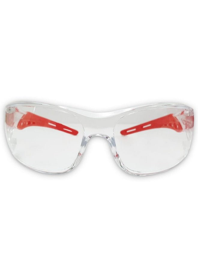 Venus VENUS E-306 CHC ISI Certified Safety Goggles, Polycarbonate lens, Hard Coated Eye Protection Glasses, Anti-Scratch Safety Glasses, UV Protection, Industrial, Bike riding, Cycling & Car Driving  - Image 2