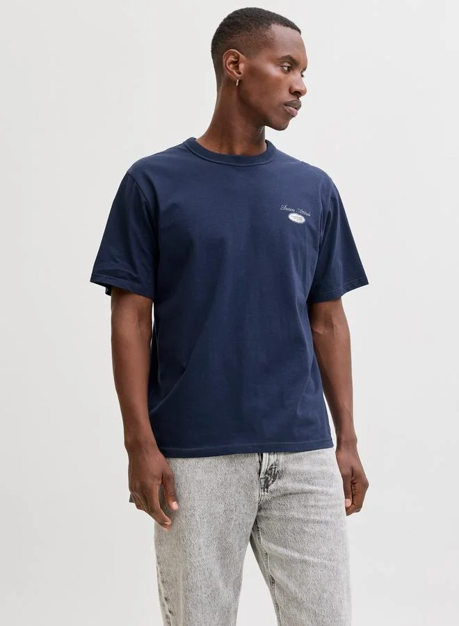 JACK & JONES Graphic Crew Neck T-Shirt