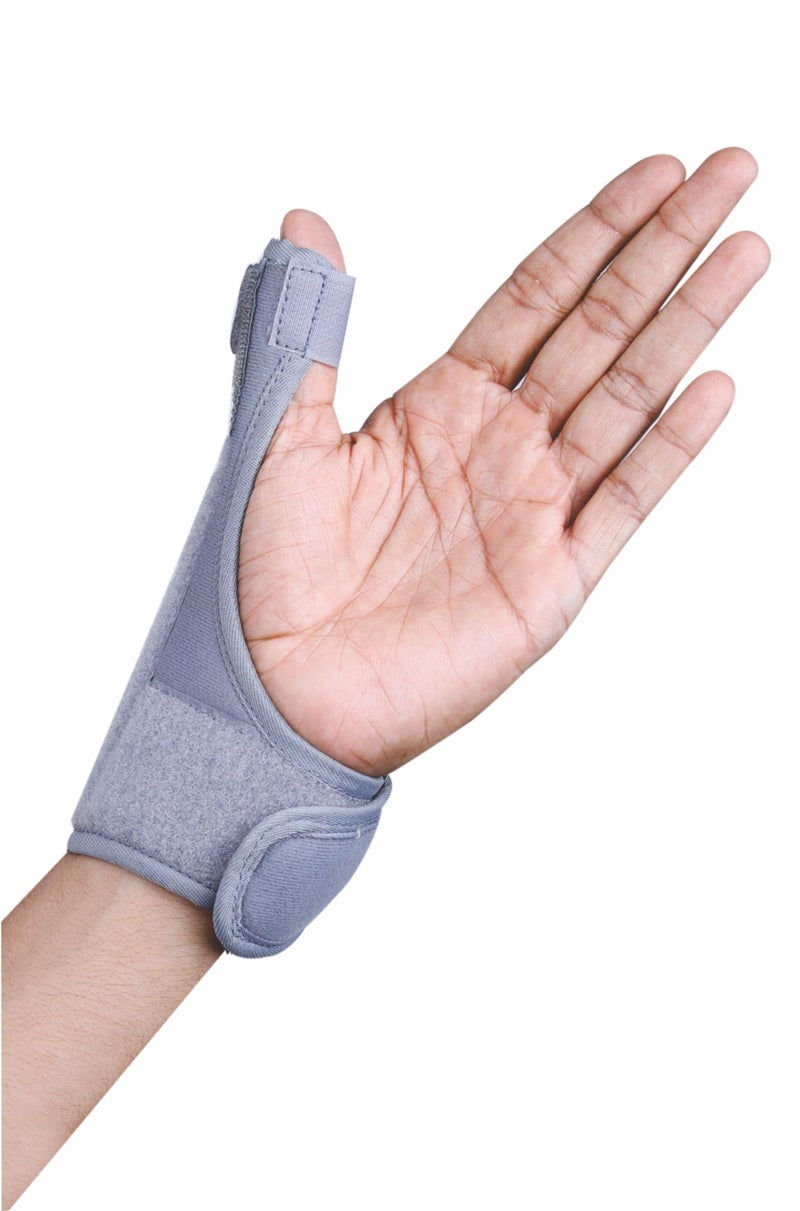 Dyna Thumb Spica Brace Splint Support | For Men and Women | Fits both Left/Right hands | Thumb Stabilizer | Pain Relief for Sprains - Image 1
