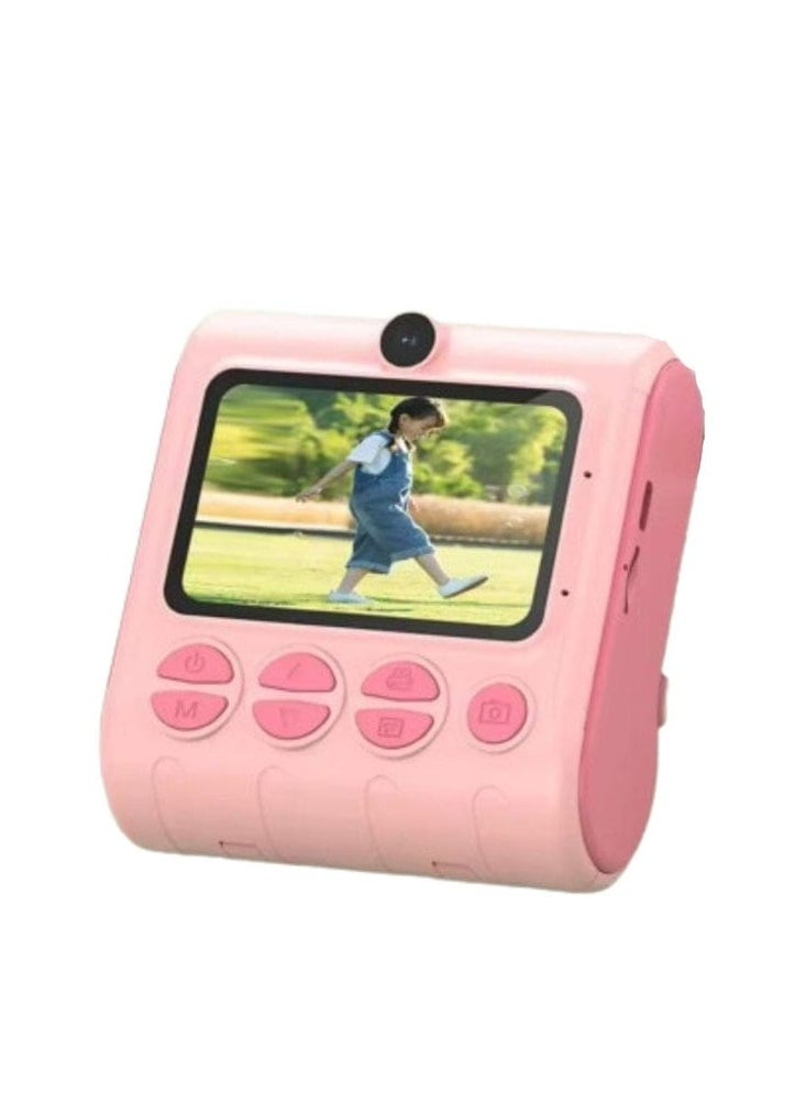Generic Thermal Printer LK001 Portable Wireless Kids Camera  pink  - Image 2