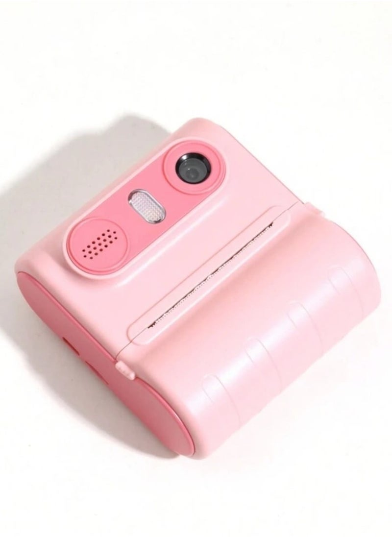 Generic Thermal Printer LK001 Portable Wireless Kids Camera  pink  - Image 3